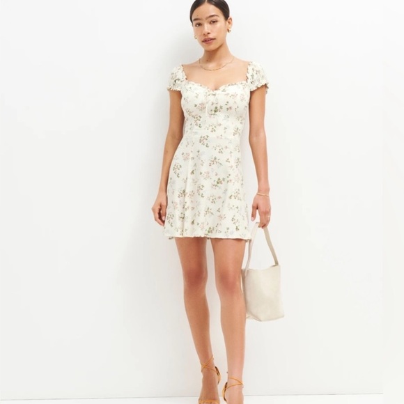 Reformation Pacey Dress in Carine - Size 8 - Picture 3 of 11